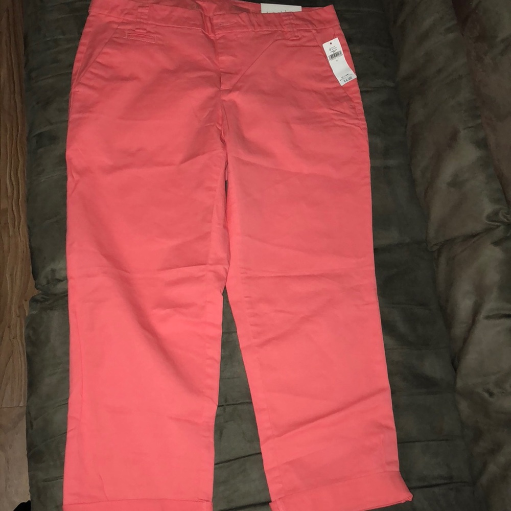 Cropped Khakis